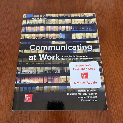 Communicating work - communicating,
