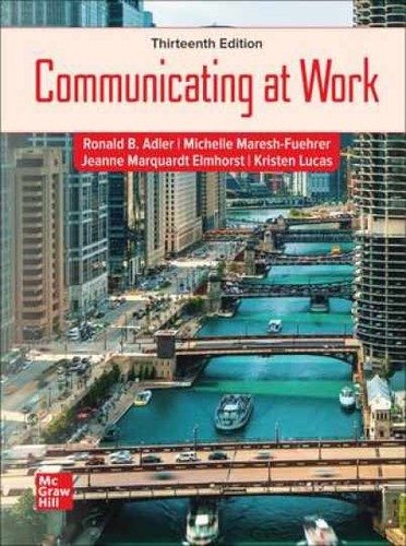 Communicating work - communicating, at