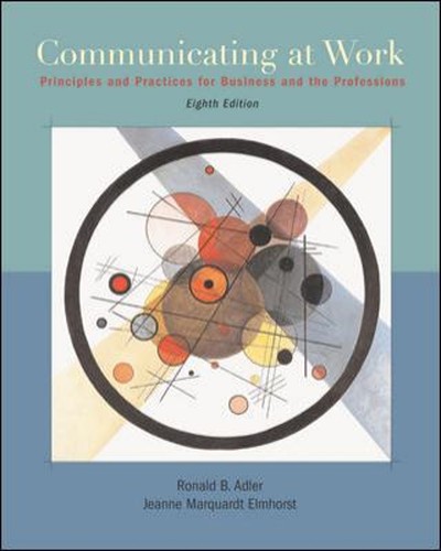 Communicating work - communicating,