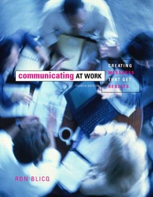 Communicating work - communicating,