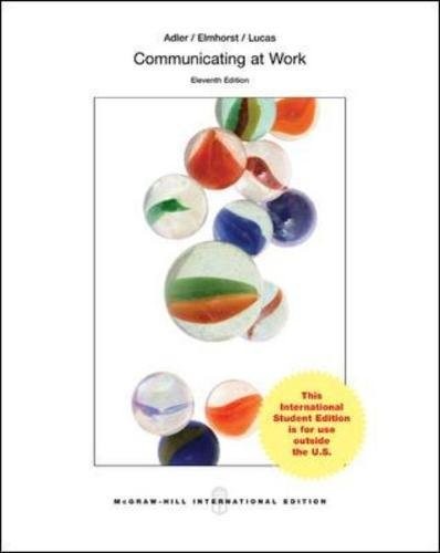Communicating work - communicating,