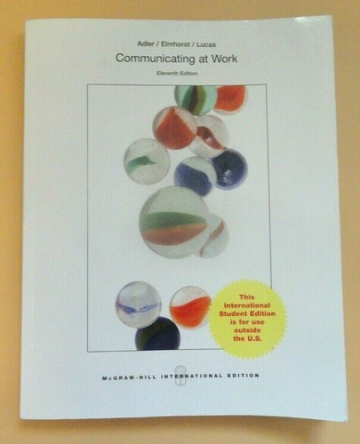 Communicating work - communicating, at