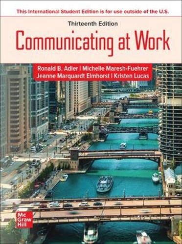 Ise communicating work - communicating, at