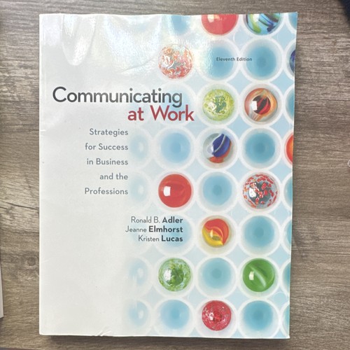 Communicating work - communicating, at