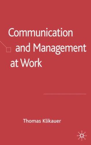 Communication and management - communication,
